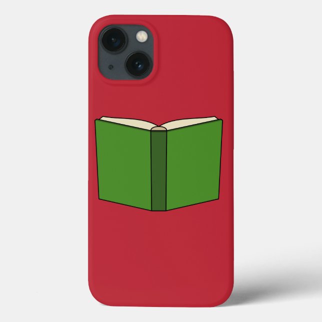 Coques Case-Mate iPhone Livre vert de dessin (Verso)