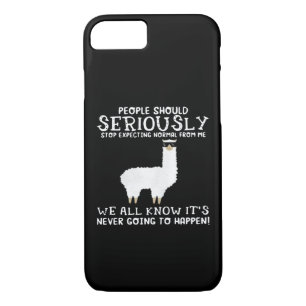 Case-Mate iPhone Case Llama Gift  Les gens devraient sérieusement