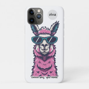 Case-Mate iPhone Case Llama vous dit Rock   Pose ironique dans les lunet