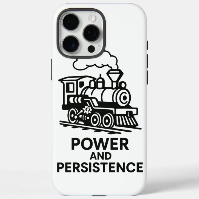 Coques Case-Mate iPhone Locomotive classique Shay Steam 1918 (Verso)