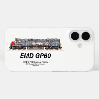 Coque Pour iPhone 16 Locomotive diesel EMD GP60 du Pacifique Sud