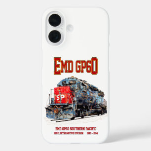 Coque Pour iPhone 16 Locomotive diesel EMD GP60 du Pacifique Sud