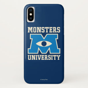 Coque iPhone X Logo bleu de Monsters University