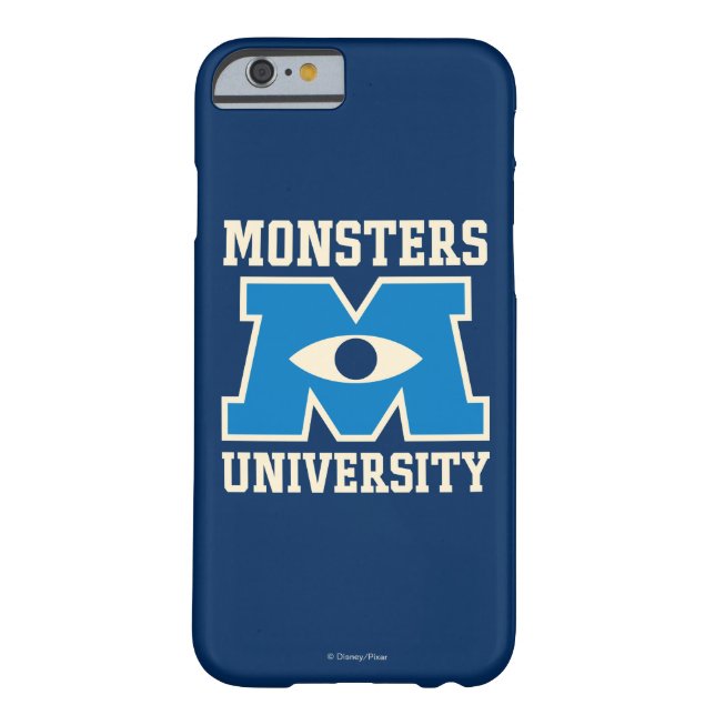 Coques Case-Mate iPhone Logo bleu de Monsters University (Dos)