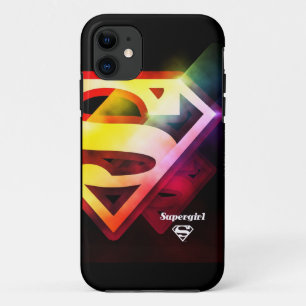 Coques Pour iPhone Logo couleur supergirl