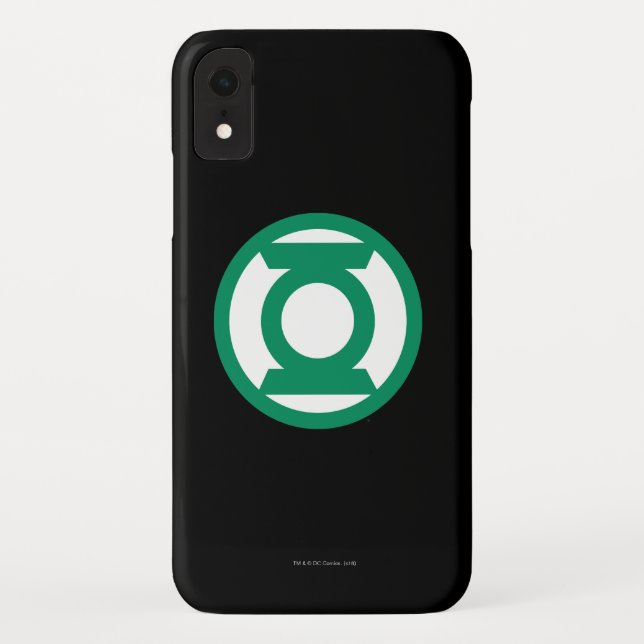Coques Case-Mate iPhone Logo de la lanterne verte (Dos)