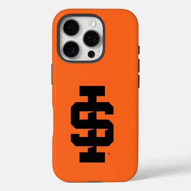 Coques Case-Mate iPhone Logo de l'Université d'État de l'Idaho (Verso)