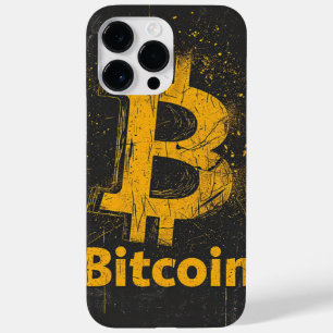 Coque Pour Pour iPhone 14 Pro Max Logo de Shattered Bitcoin Crypto Blockchain