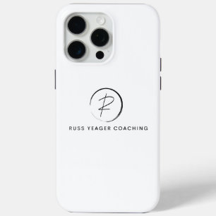 Coque iPhone 15 Pro Max Logo de signature de coaching Russ Yeager