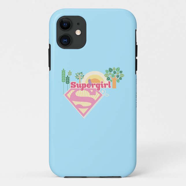 Coques Case-Mate iPhone Logo de Supergirl (Dos)