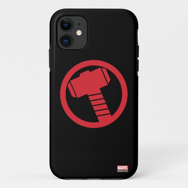 Coques Case-Mate iPhone Logo de Thor le Puissant (Dos)