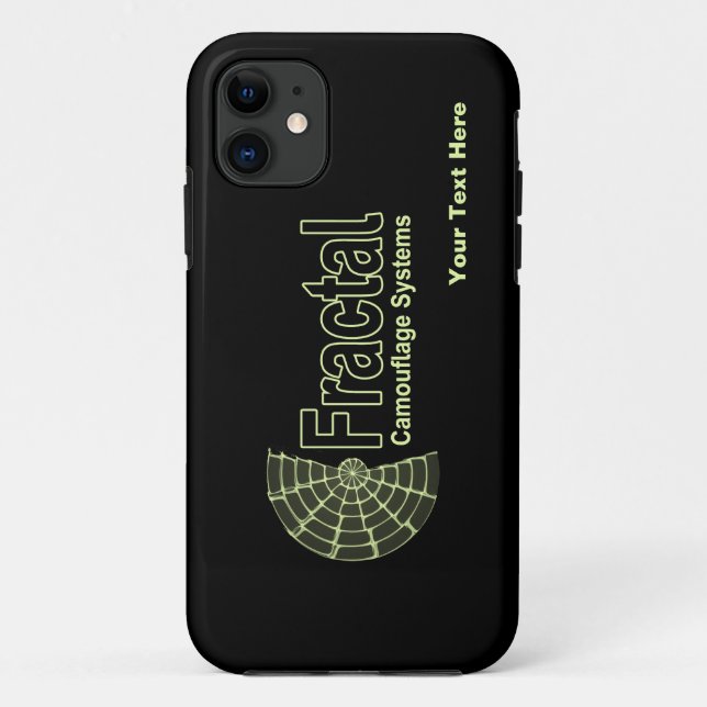 Coques Case-Mate iPhone Logo des systèmes de camouflage fractal (Dos)