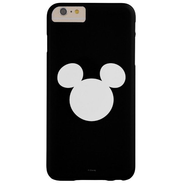 Coques Case-Mate iPhone Logo Disney | Icône Mickey blanc (Dos)