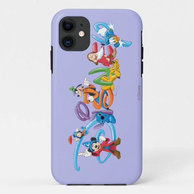 Coques Case-Mate iPhone Logo Disney| Mickey et ses amis (Dos)