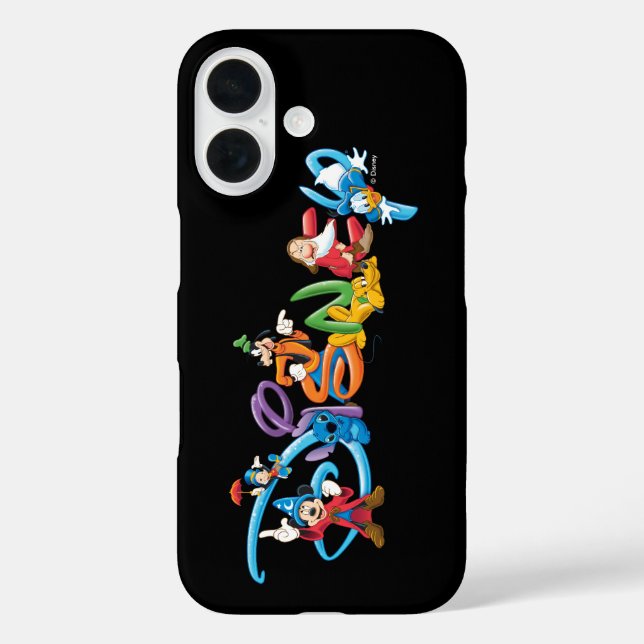 Coques Case-Mate iPhone Logo Disney | Mickey et ses amis (Verso)
