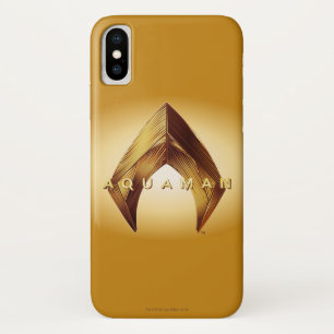 Case-Mate iPhone Case Logo d'or d'Aquaman   Aquaman