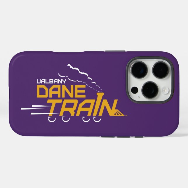 Coques Case-Mate iPhone Logo du train UAlbany Dane (Verso (horizontal))