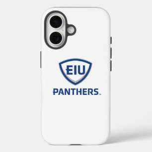 Coque Pour iPhone 16 Logo Eastern Illinois Panthers Shield & Wordmark