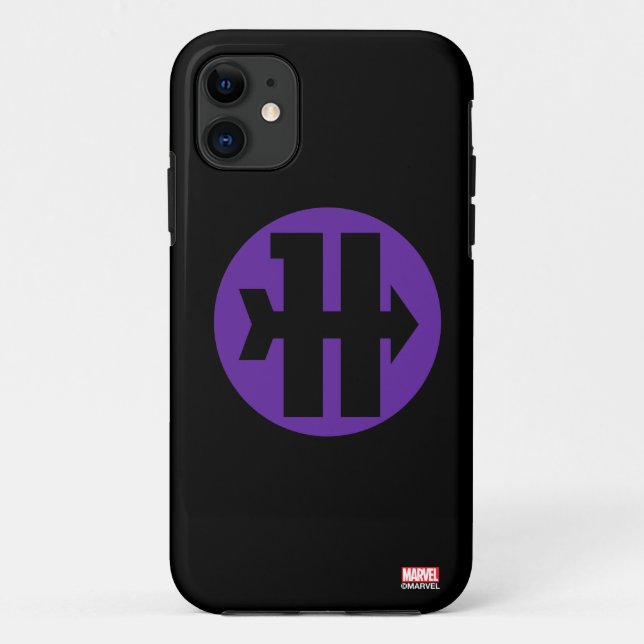Coques Case-Mate iPhone Logo Hawkeye On Target (Dos)