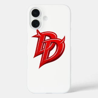 Coque Pour iPhone 16 Logo inspiré de Daredevil