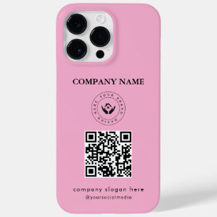 Coque Pour Pour iPhone 14 Pro Max Logo modifiable styliste moderne   code qr et text