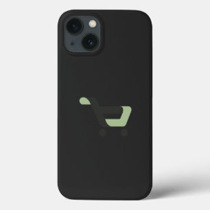 Case-Mate iPhone Case logo noir et vert avec panier