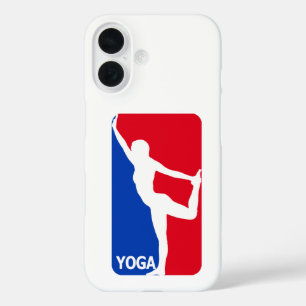 Coque Pour iPhone 16 Logo personnalisé de la Ligue de Yoga