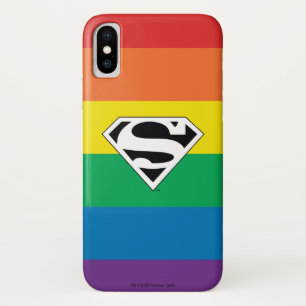 Case-Mate iPhone Case Logo Rainbow Superman