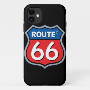 Coque iPhone 11 Logo Route 66