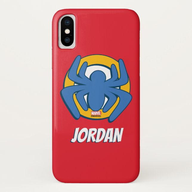 Coques Case-Mate iPhone Logo Spidey araignée (Dos)