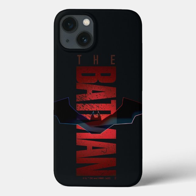 Coques Case-Mate iPhone Logo vertical Batman (Verso)