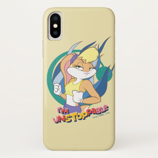 Coques Case-Mate iPhone Lola Bunny "Je ne peux pas arrêter" (Dos)