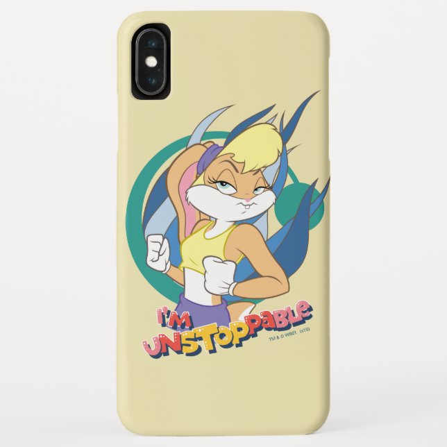 Coques Case-Mate iPhone Lola Bunny "Je suis Imparable" (Dos)