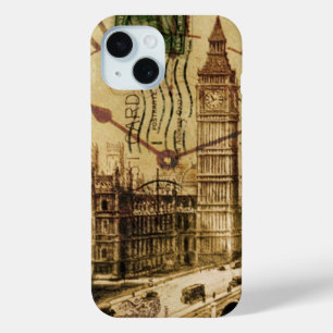 Coque Pour iPhone 15 London Tower Pont clocktower big ben