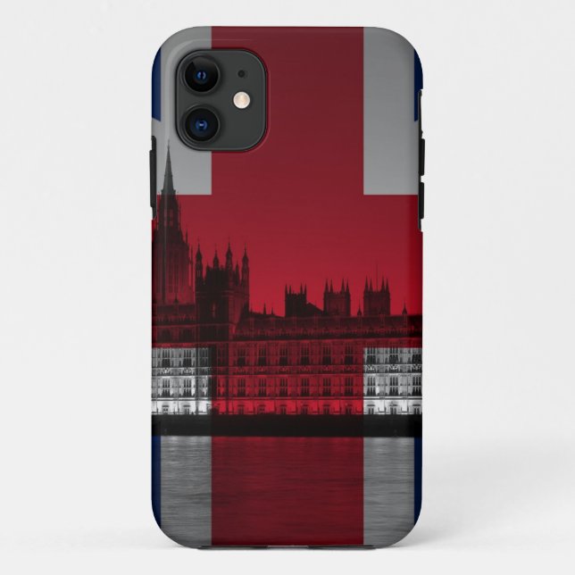Coques Case-Mate iPhone Londres Union Jack (Dos)