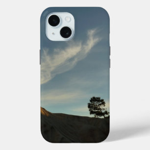 Coque Pour iPhone 15 Lone Torrey Pine Californie Sunset Paysage