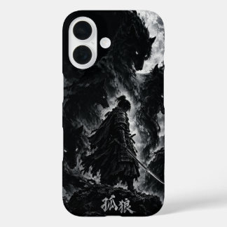 Coque Pour iPhone 16 Lone Wolf Samurai – Ronin de l'Ombre Art Japonais