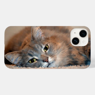 Coque Pour iPhone 14 Long chapeau bleu russe haïe par Shirley Taylor