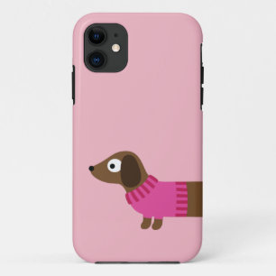 Case-Mate iPhone Case Longue illustration mignonne de teckel