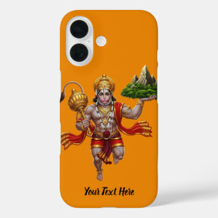 Coque Pour iPhone 16 Lord Hanuman Flying Lifting Mountain