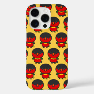Coques iPhone 16 Pro Lori à joues jaunes