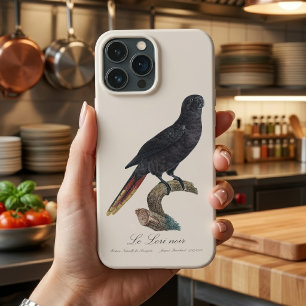 Case-Mate iPhone Case Lori noir ou Lori à bec rouge, Chalcopsitta atra