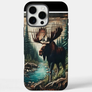 Coques iPhone 16 Pro Max L'orignal dans le ruisseau
