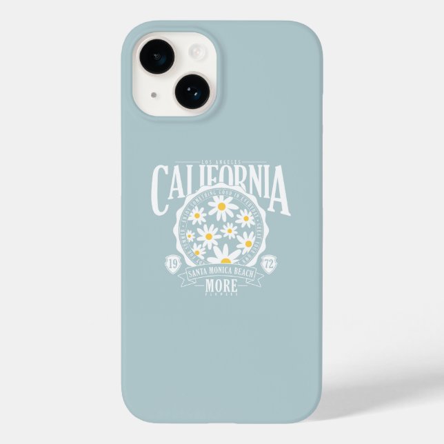 Coques Case-Mate iPhone Los Angeles California Floral Graphic (Verso)