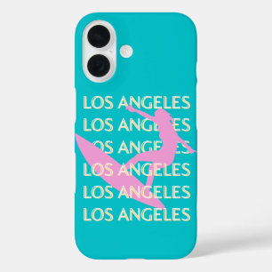 Coque Pour iPhone 16 Los Angeles Travel Art, Californie, Amateurs de Su