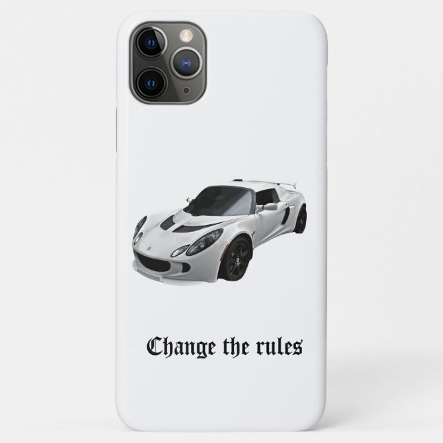 Coques Case-Mate iPhone Lotus Exige - Modifier les règles (Dos)