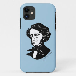 Case-Mate iPhone Case Louis-Hector Berlioz (sur arrière - plan coloré)