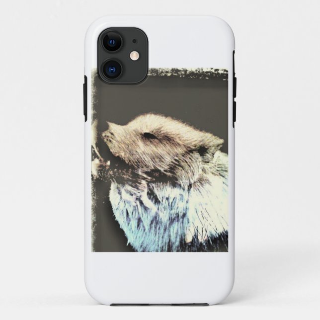 Coques Case-Mate iPhone Loup blanc (Dos)
