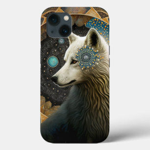 Case-Mate iPhone Case Loup blanc Mandala