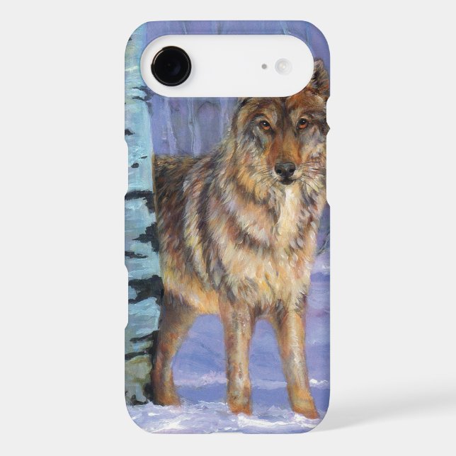 Coques Case-Mate iPhone Loup en hiver (Verso)